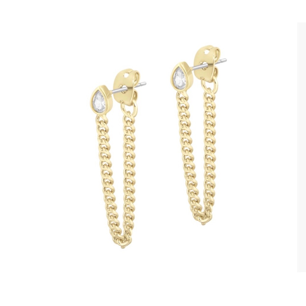 Electric picks idol earrings